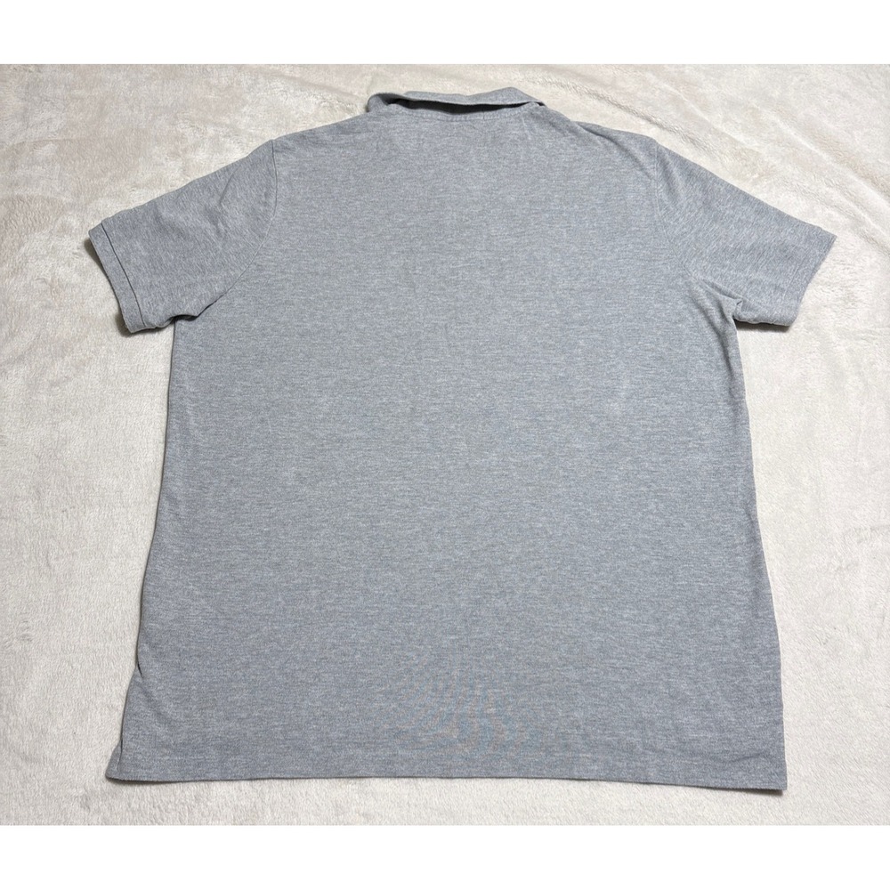 Polo Ralph Lauren Shirt Men's Size XL Gray Short Sleeve Pony Logo - Picture 3 of 8